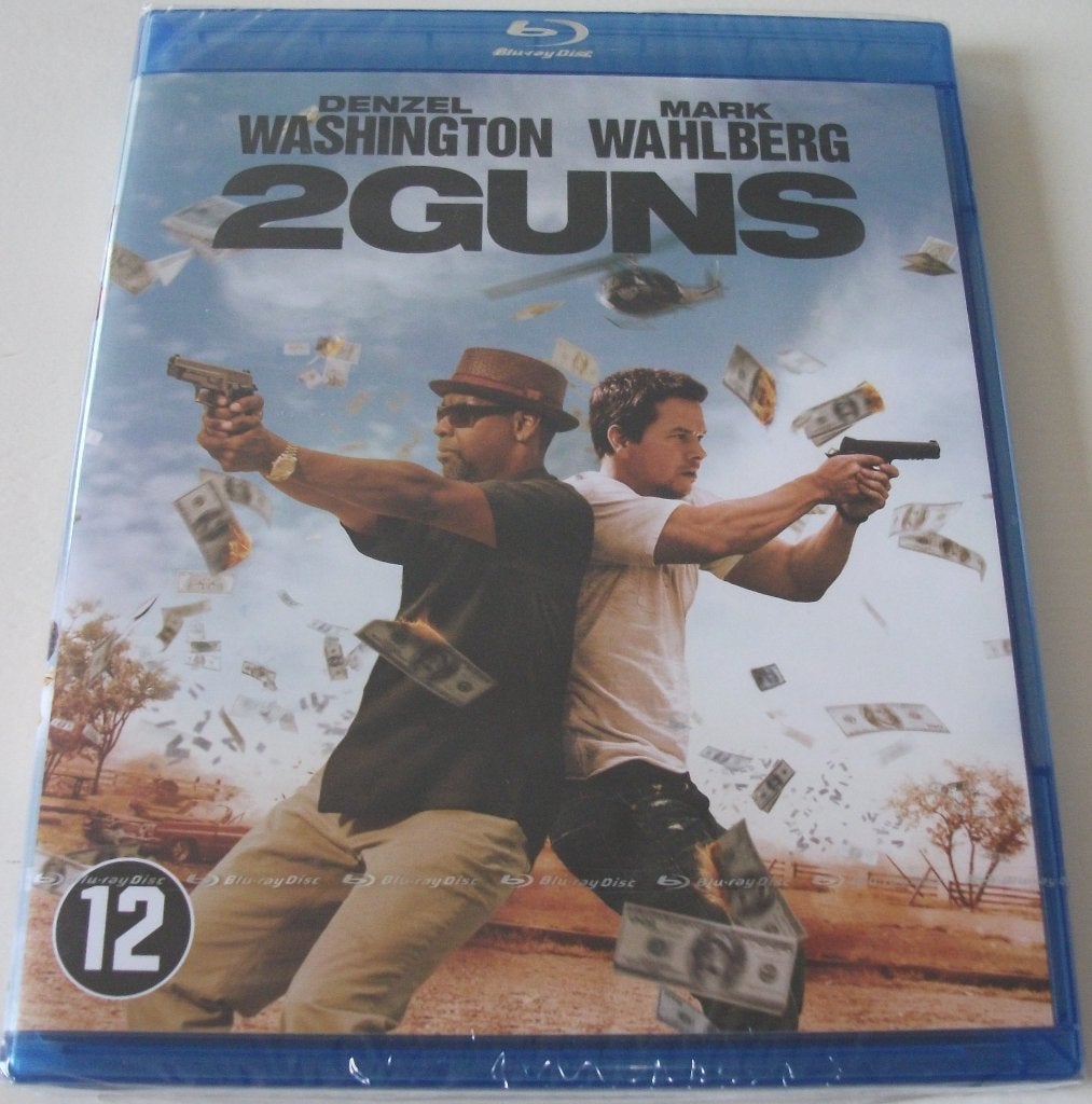 Blu-Ray *** 2 GUNS *** Trust Each Other *NIEUW*, Nederlands, Actie, Ophalen of Verzenden, Blu-ray