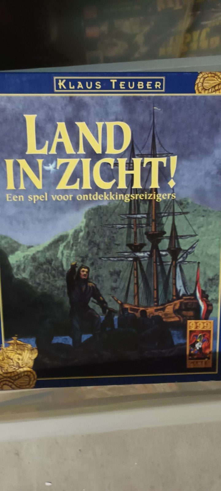 Land in zicht een spel voor ontdekkingsreizigers, Drie of vier spelers, Ophalen of Verzenden, Gebruikt