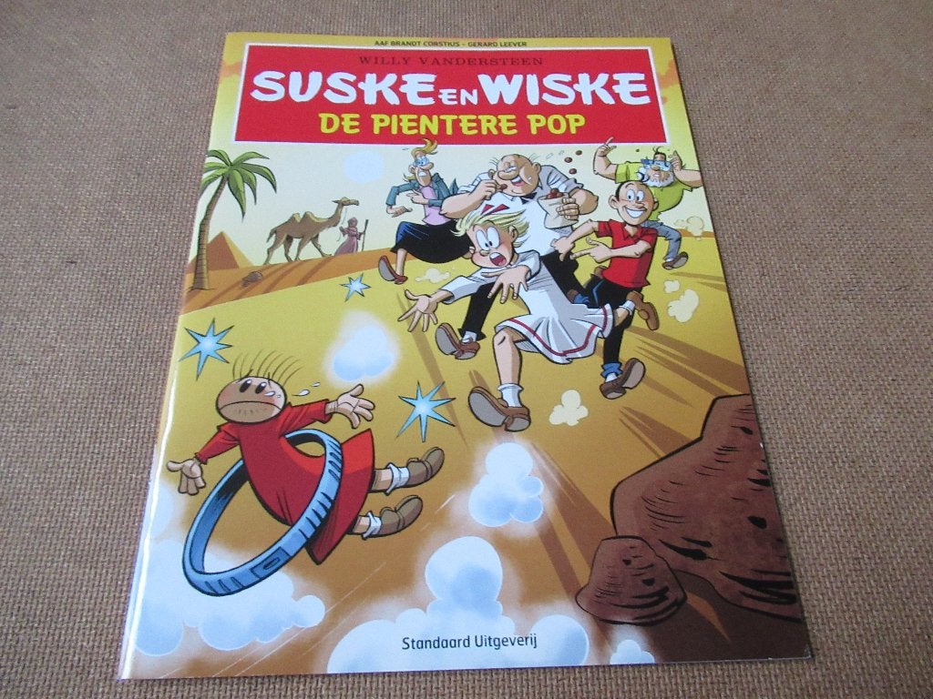 Suske en Wiske - De Pientere Pop, 1e druk 2016, Boeken, Stripboeken, Zo goed als nieuw, Eén stripboek, Verzenden