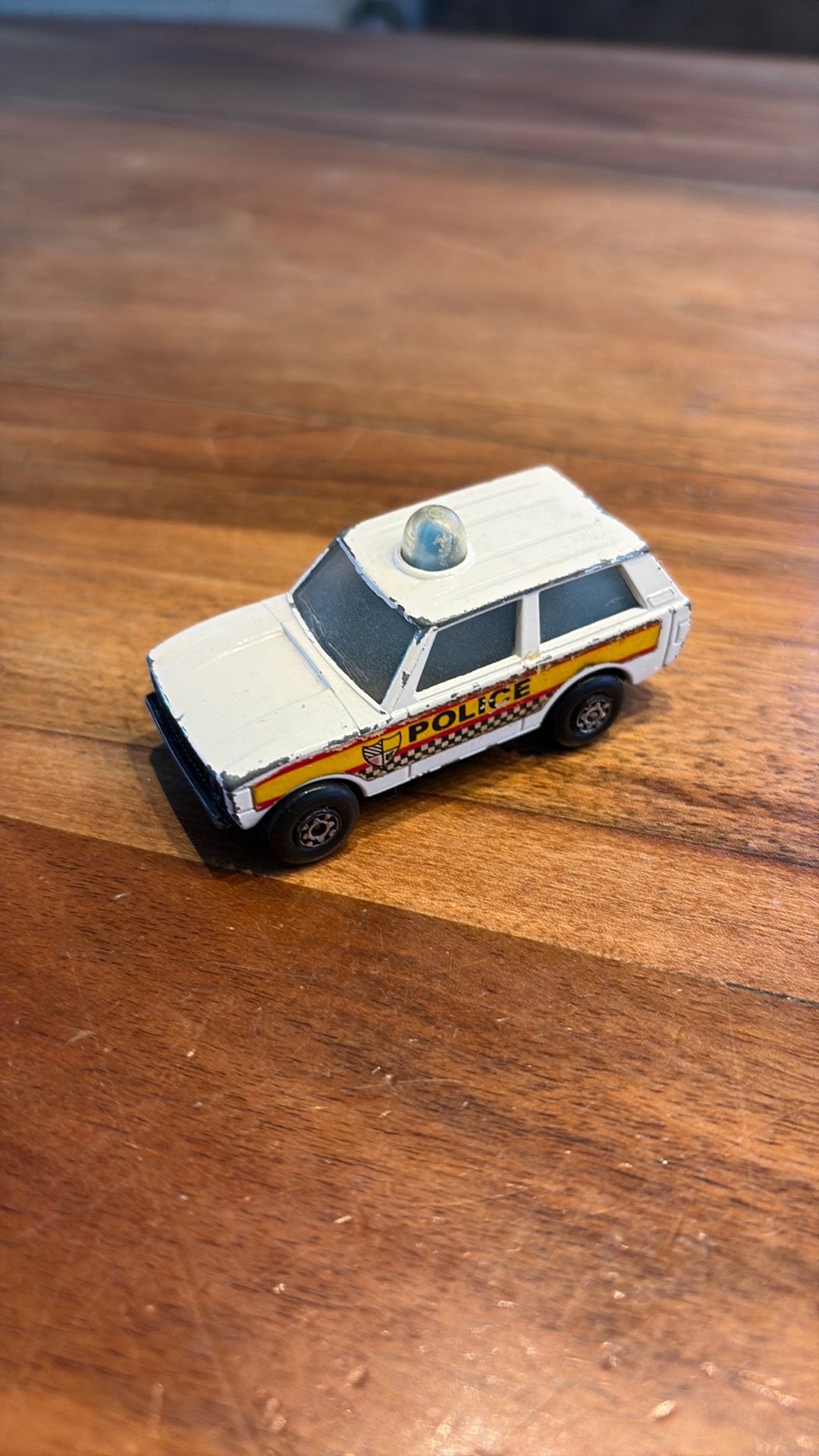 Lesney Matchbox rolamatics no 20 police patrol, Hobby en Vrije tijd, Ophalen of Verzenden, Gebruikt, Auto