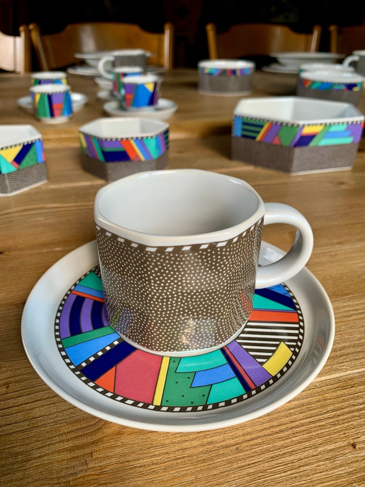 Rosenthal Memphis Style Servies -Studio line D Hafner, Overige merken, Vintage, Ophalen of Verzenden, Zo goed als nieuw