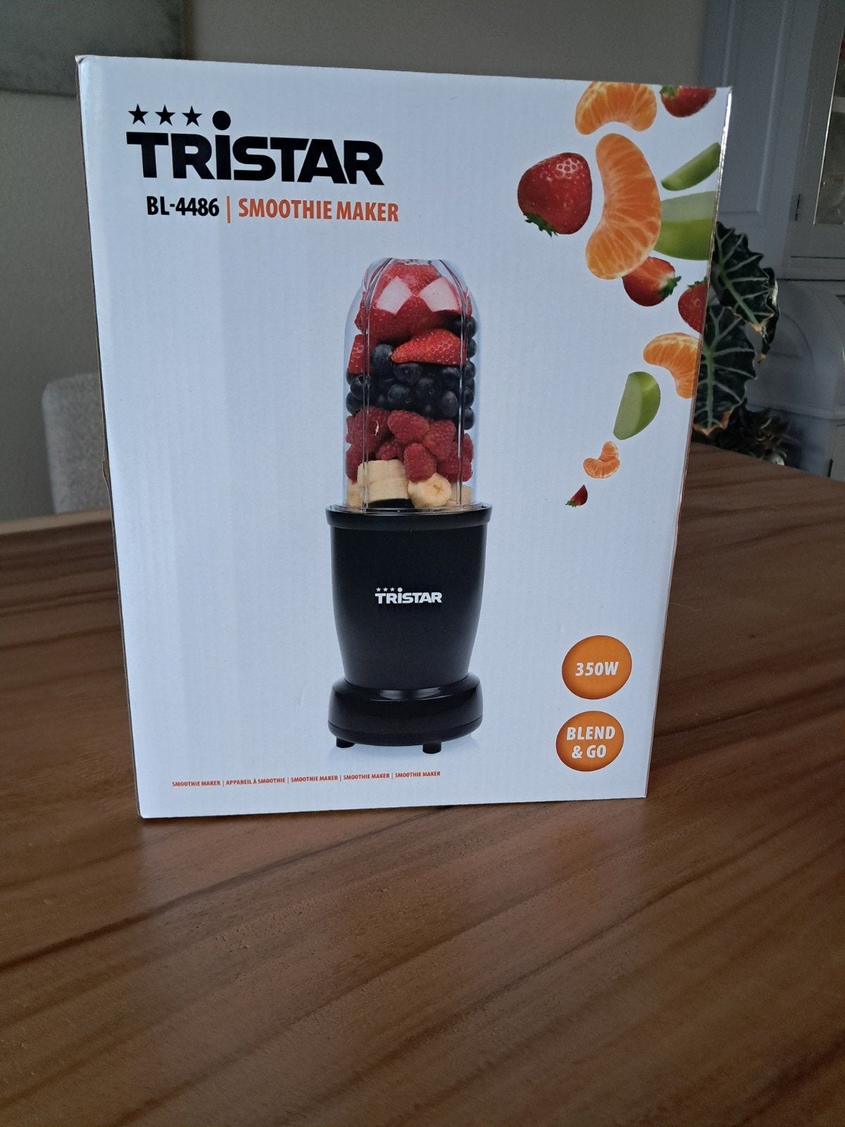 Tristar BL-4486 Smoothie Maker - Nieuw in doos, Minder dan 1 liter, Ophalen of Verzenden, Nieuw, 2 snelheden