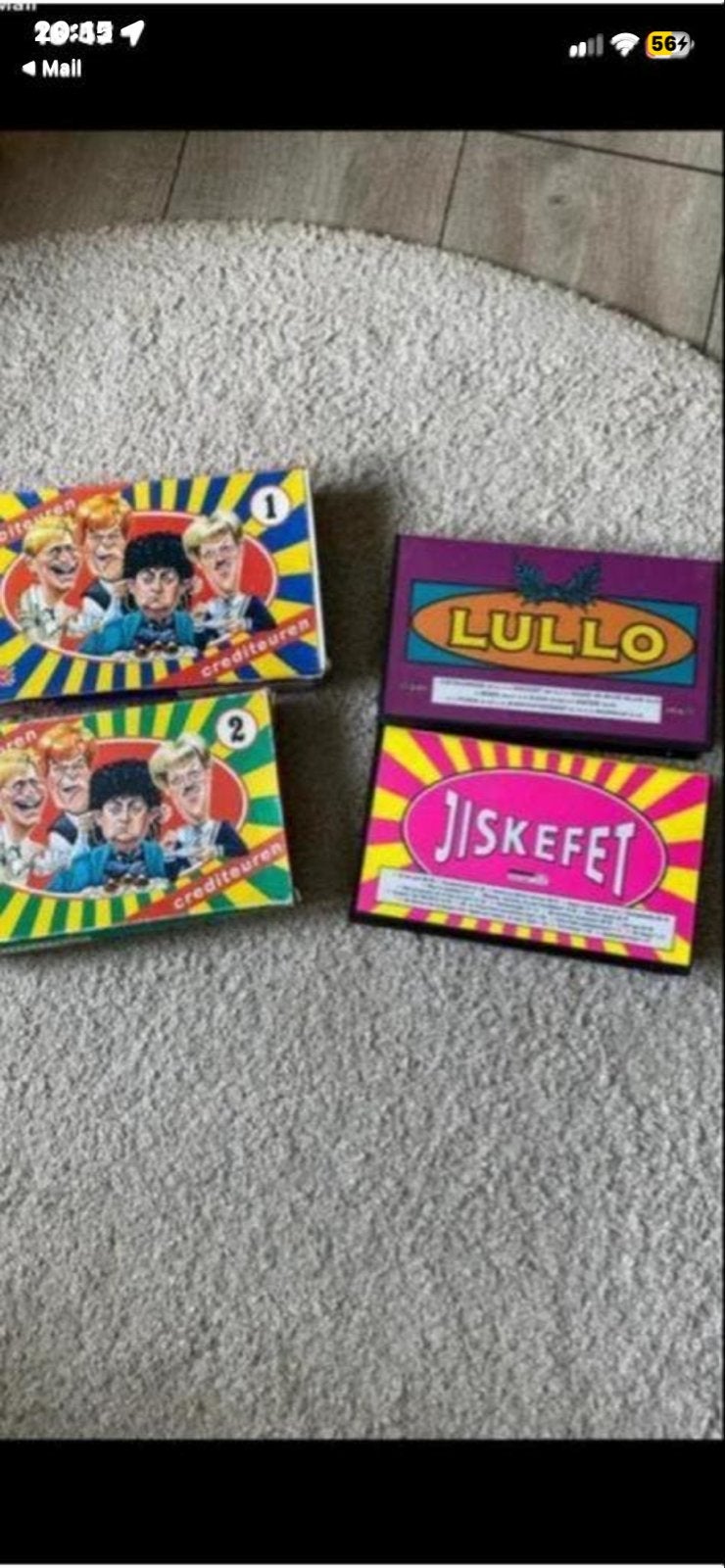 Lullo & Jiskefet Debiteuren Crediteuren VHS-banden -, Cd's en Dvd's, Gebruikt, Komedie, Vanaf 12 jaar, VHS