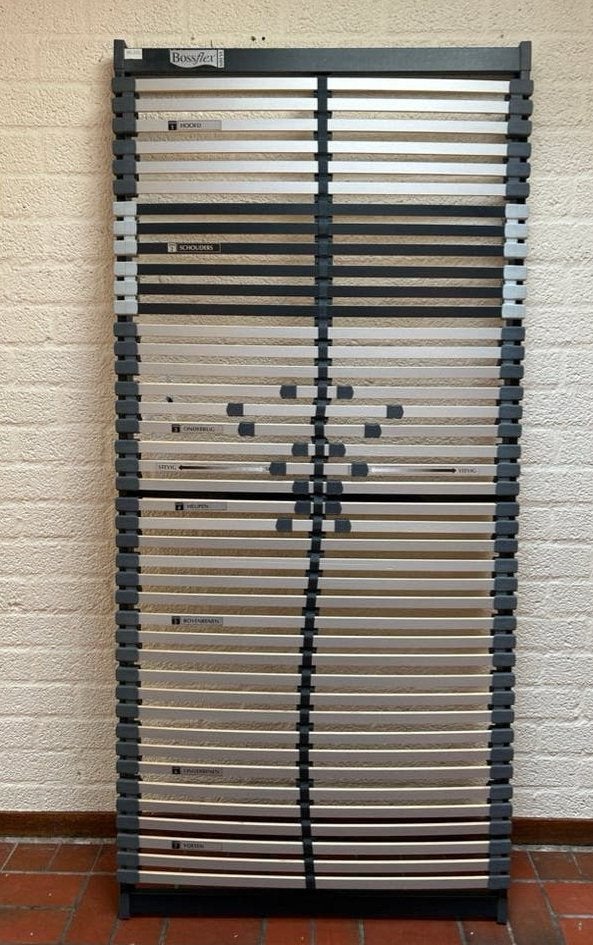 3x Lattenbodems (Matraflex en BossFlex) 80/90-200 cm, Ophalen, 90 cm, Eenpersoons, Zo goed als nieuw