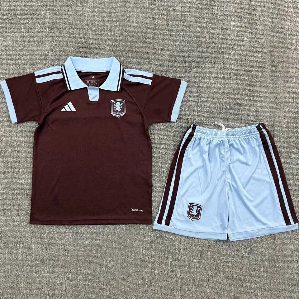 Aston Villa thuis kinderset 2026/27 | Nieuw + Bedrukking, Verzenden, Nieuw, Shirt