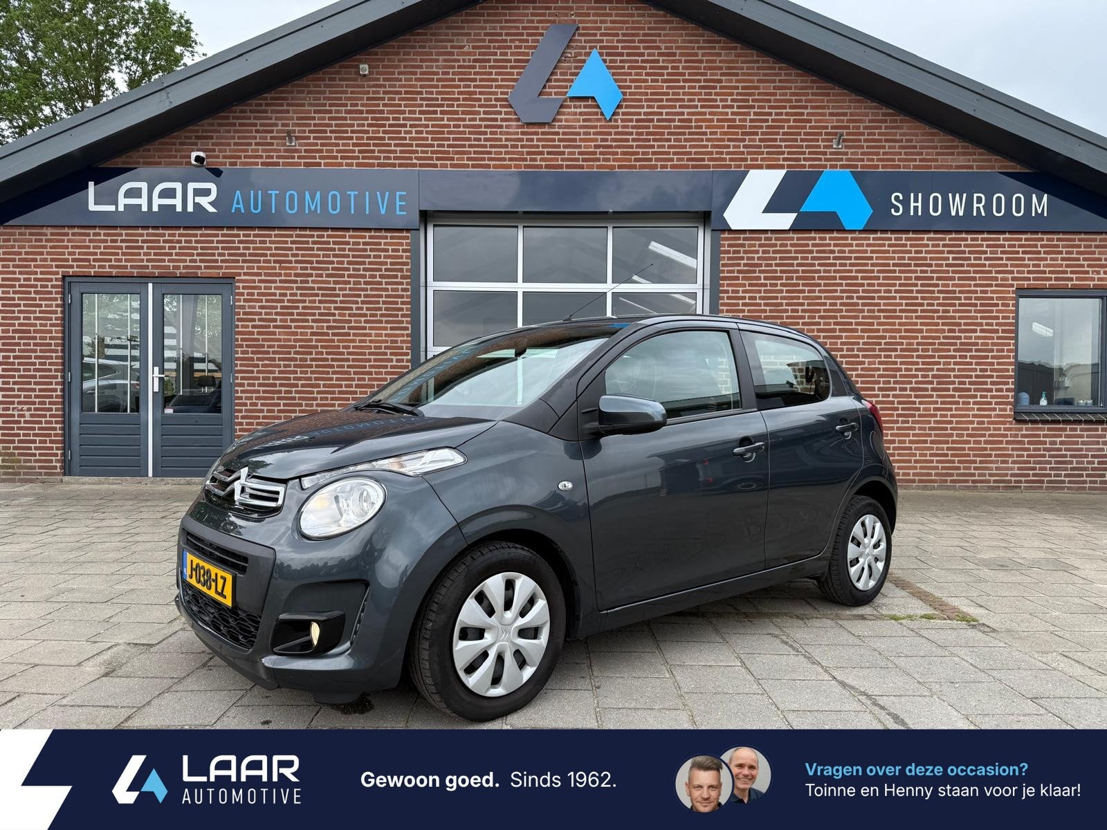 Citroën C1 1.0 VTi Feel 5-Drs Pack Techno 34.000KM! | Carpl, Auto's, Voorwielaandrijving, 12 maanden, Stof, Gebruikt