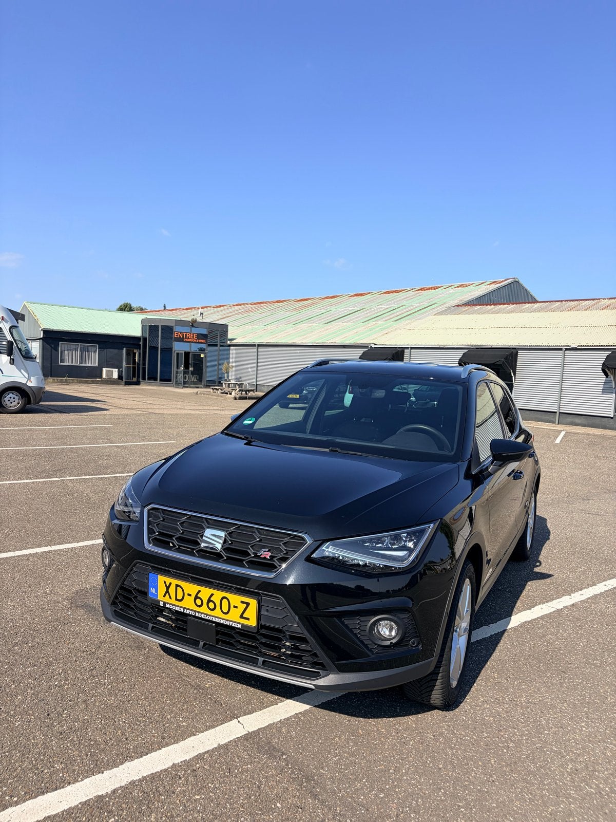 Seat Arona FR 1.0 TSI 115pk 2019 Zwart Automaat, Auto's, Stof, 1112 kg, USB, Origineel Nederlands