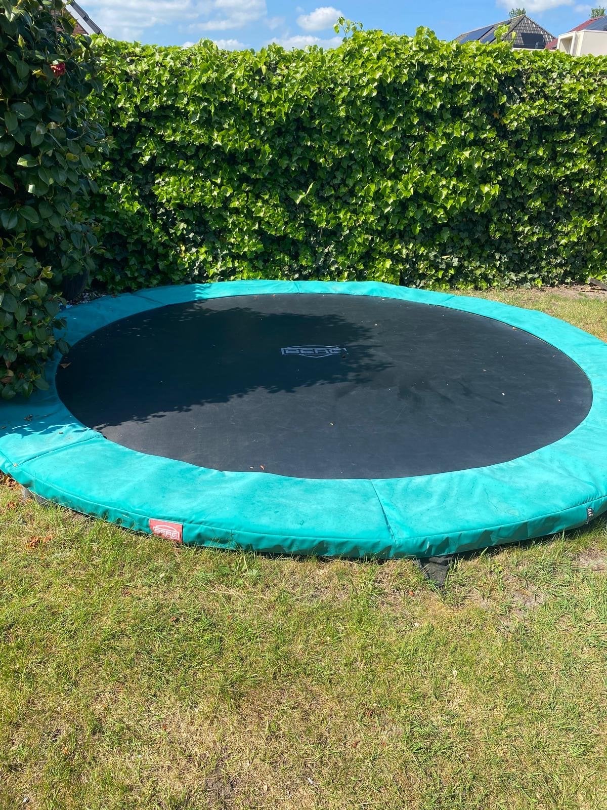 BERG Trampoline 380cm, Ophalen, Gebruikt