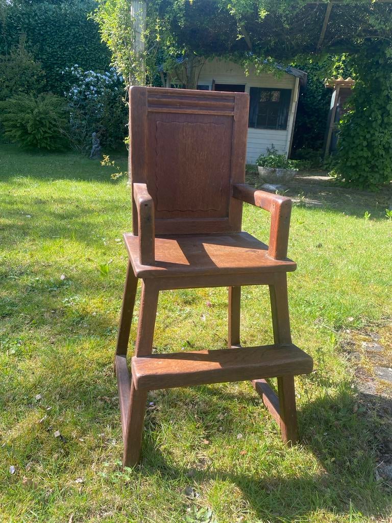 Houten kinderstoel, Ophalen of Verzenden, Gebruikt, Overige typen