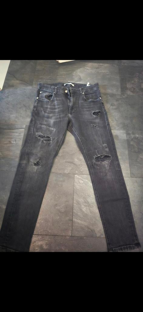 Spijkerbroek zara (maat 42), Ophalen of Verzenden, Zo goed als nieuw, Blauw, W32 (confectie 46) of kleiner