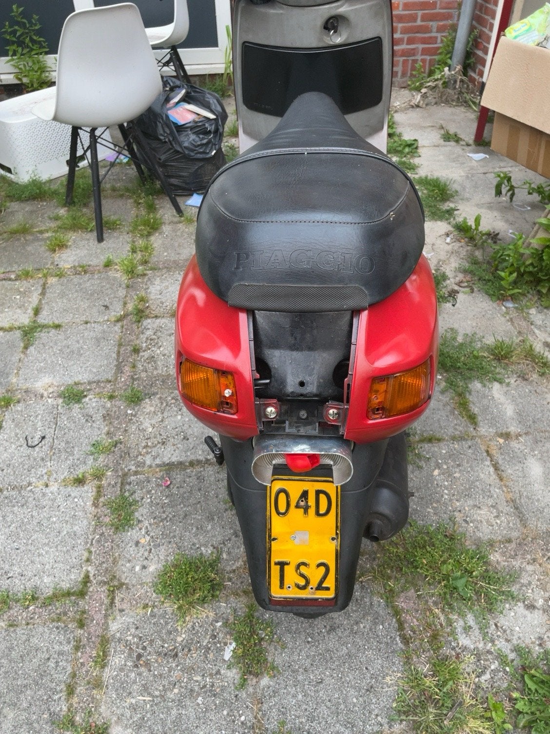 Piaggio Quartz 70cc LC - Sportieve Scooter, Fietsen en Brommers, Scooters | Piaggio, Ophalen, Tweetakt, Gebruikt, Overige modellen