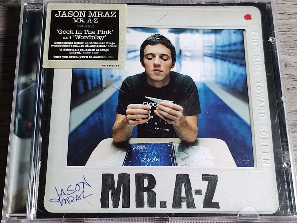 Jason Mraz - Mr A-Z, Cd's en Dvd's, Cd's | Pop, Zo goed als nieuw, Pop, Ophalen of Verzenden