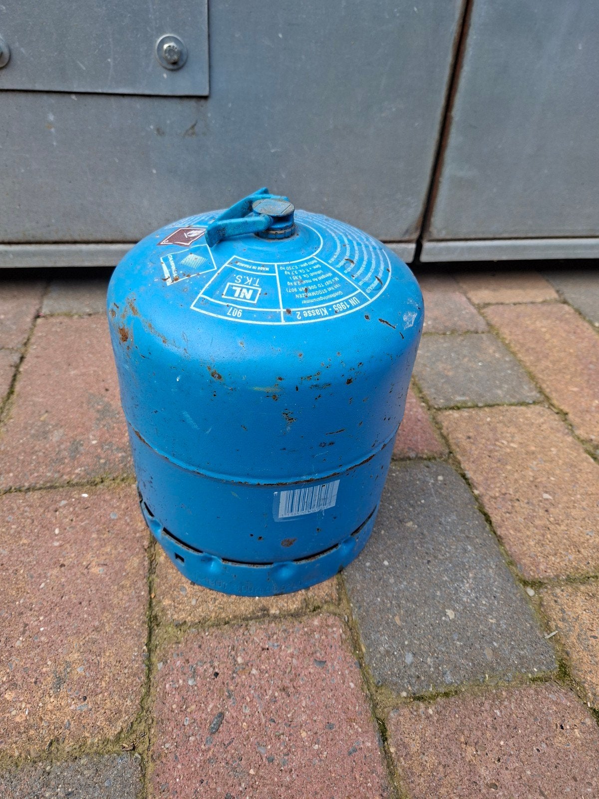 Camping campinggaz gasfles 907, Caravans en Kamperen, Ophalen of Verzenden, Gebruikt