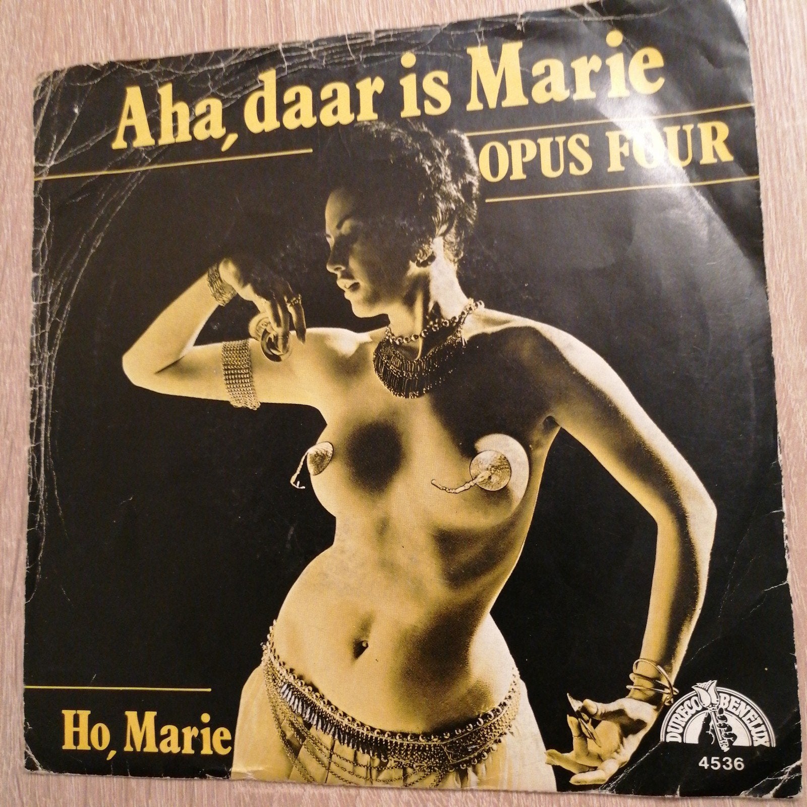 Opus four/aha daar is marie(zeldzaam piraten topper), Cd's en Dvd's, Vinyl | Nederlandstalig, Ophalen of Verzenden, Gebruikt, Overige formaten
