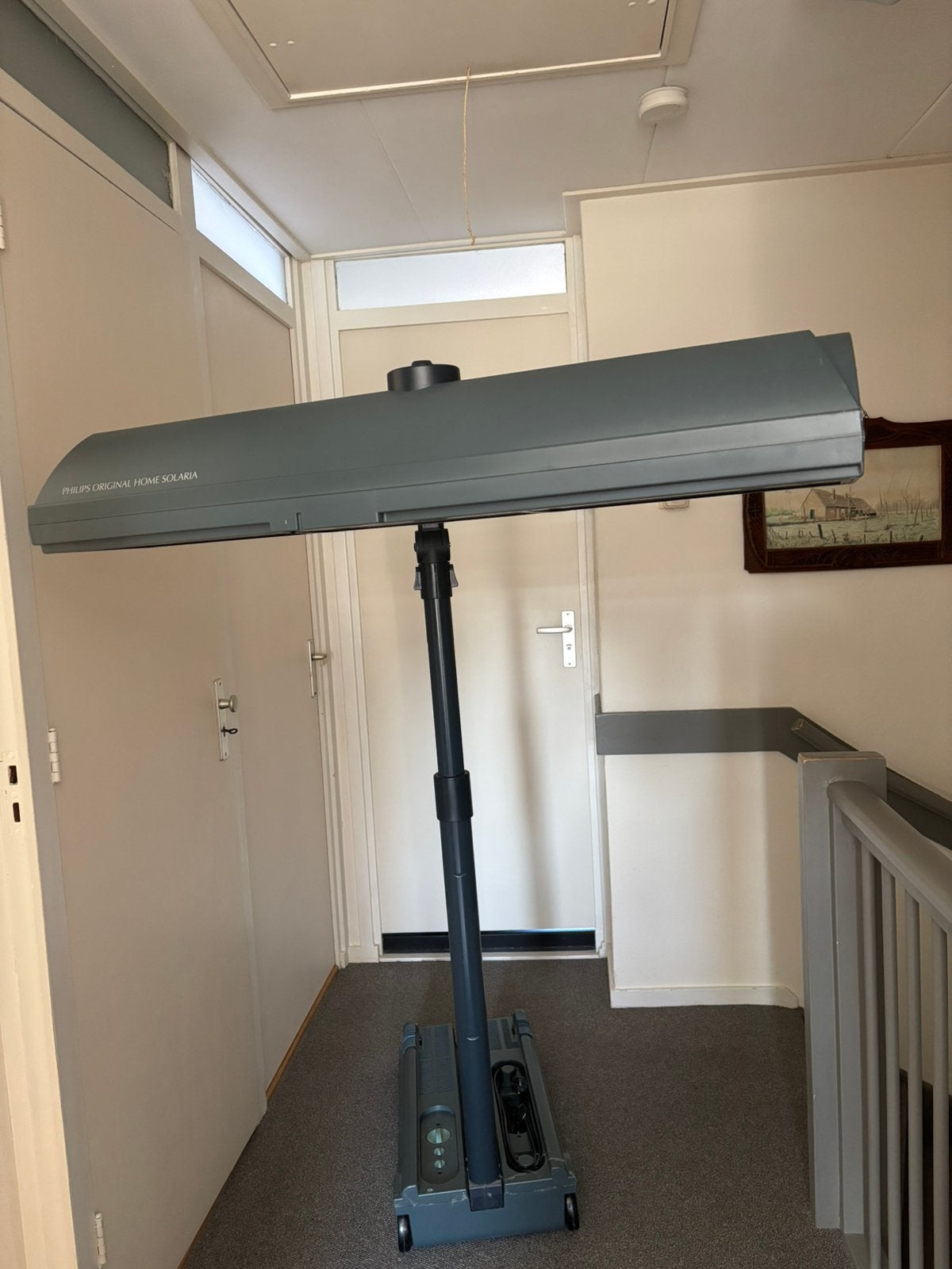 Inklapbare zonnehemel, Ophalen, Gebruikt, Zonnebank enkelzijdig, Minder dan 10 lampen