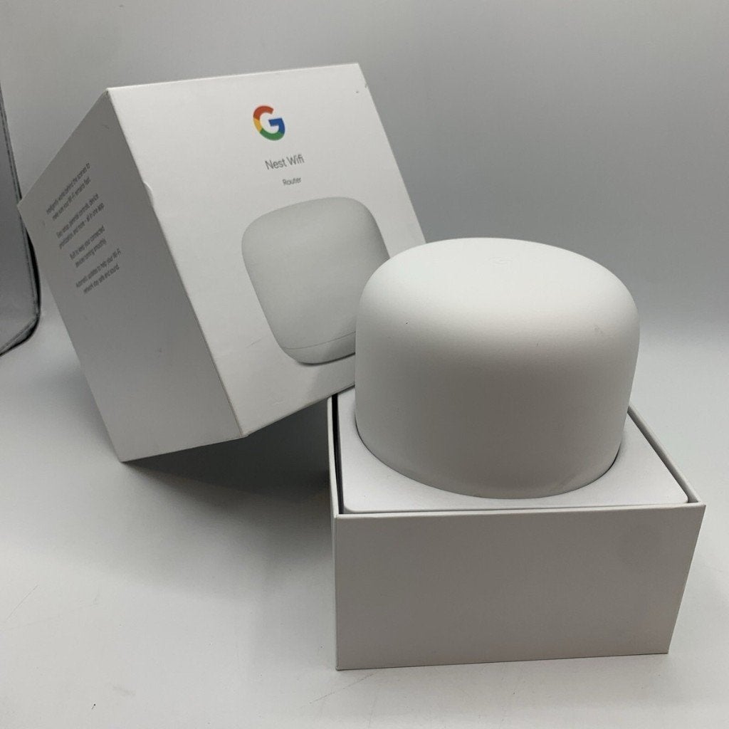Google Nest wifi router + evt wandhouder, Ophalen of Verzenden, Zo goed als nieuw, Google Nest Wifi