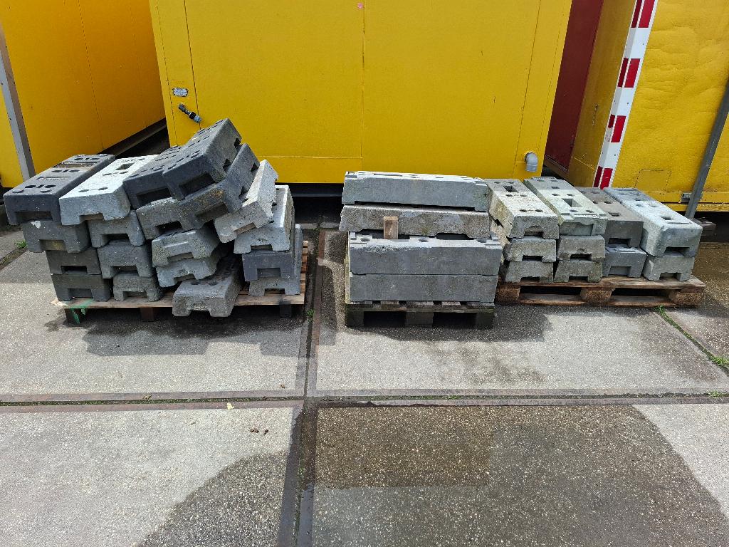 Bouwhek voeten 37 stuks, Ophalen, Kunststof, Overige typen, Divers