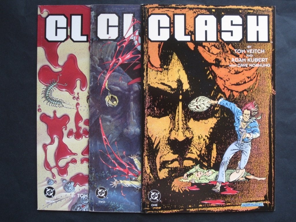 Clash #1-3 DC 1991 Complete luxe miniserie, Boeken, Strips | Comics, Amerika, Verzenden, Complete serie of reeks, Zo goed als nieuw