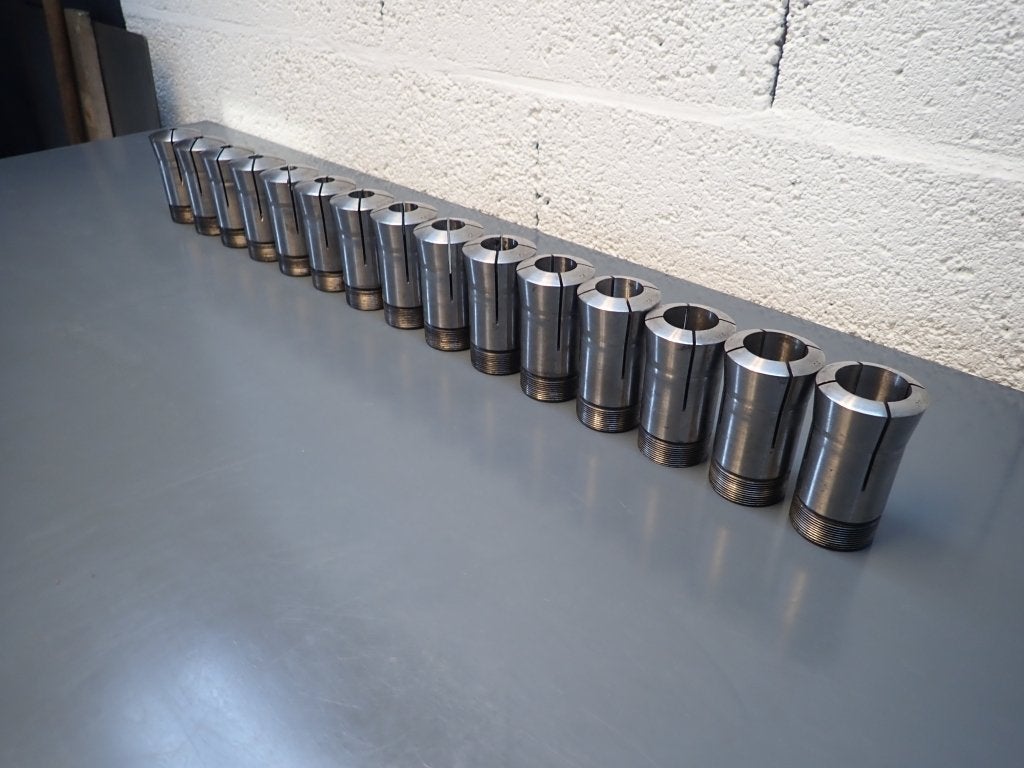 Hardinge 2J Collets / Spantangen set / Collet set, Niet ingevuld, Gebruikt, Niet ingevuld, Ophalen of Verzenden