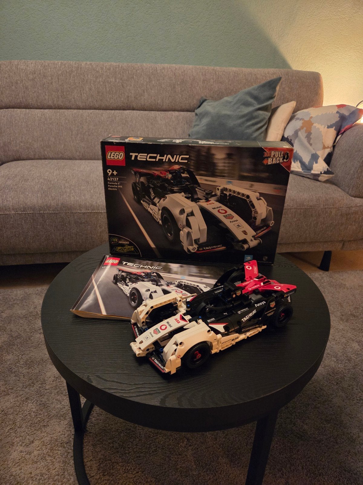 LEGO Technic Porsche 911 RSR 42137 - Zo goed als nieuw, Ophalen, Zo goed als nieuw, Overige merken