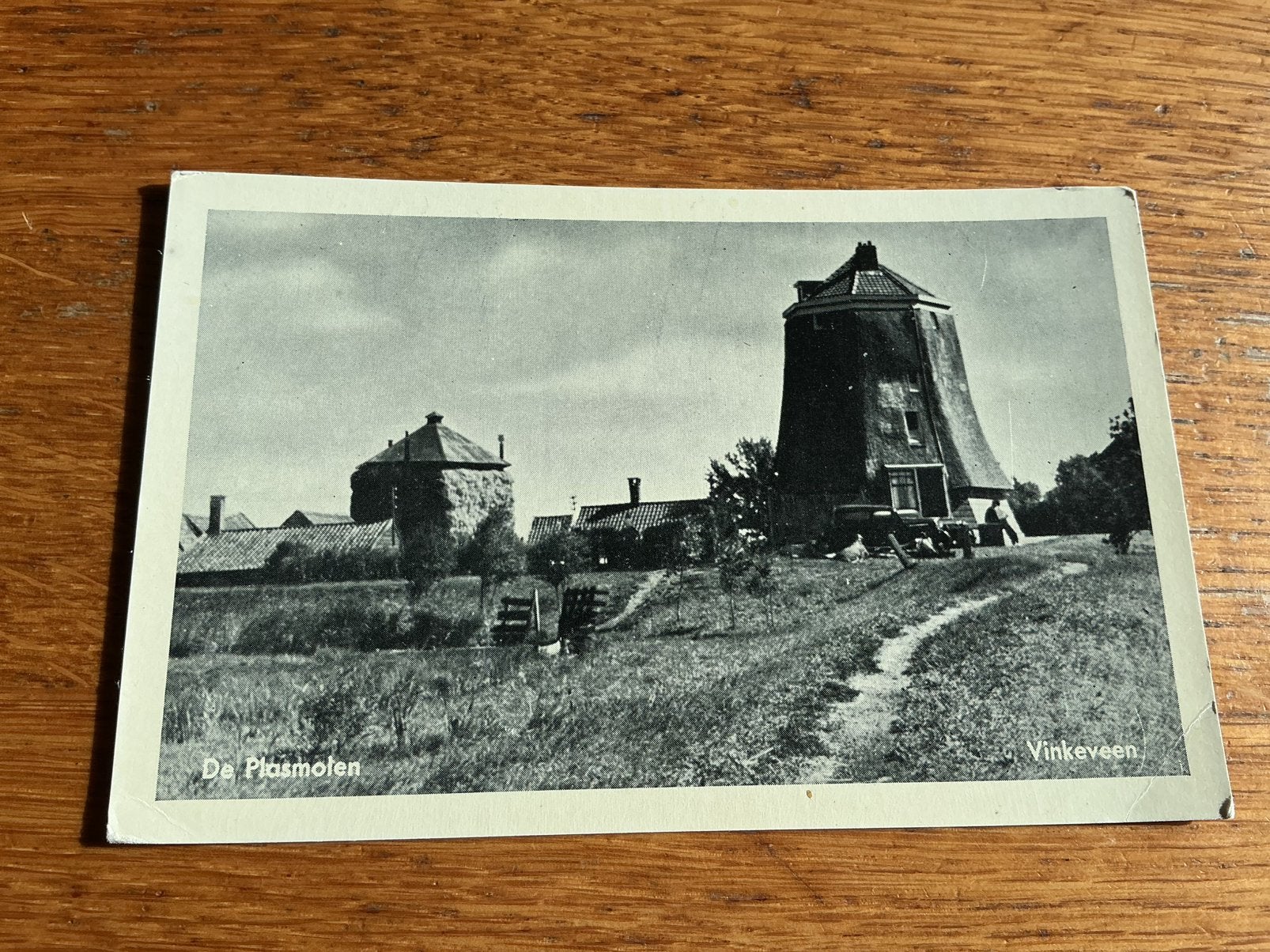 M25 Vinkeveen de Plasmolen molen hooiberg, Ophalen of Verzenden