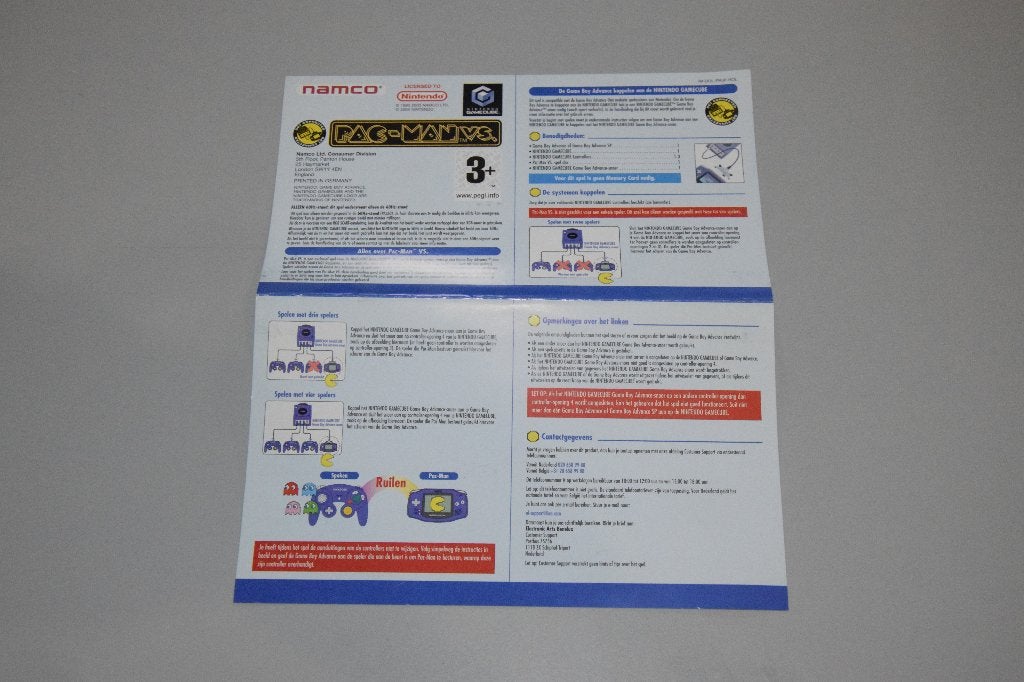 Nintendo Gamecube (NGC): Pac-Man VS (alleen Handleiding), Spelcomputers en Games, Games | Nintendo GameCube, Avontuur en Actie