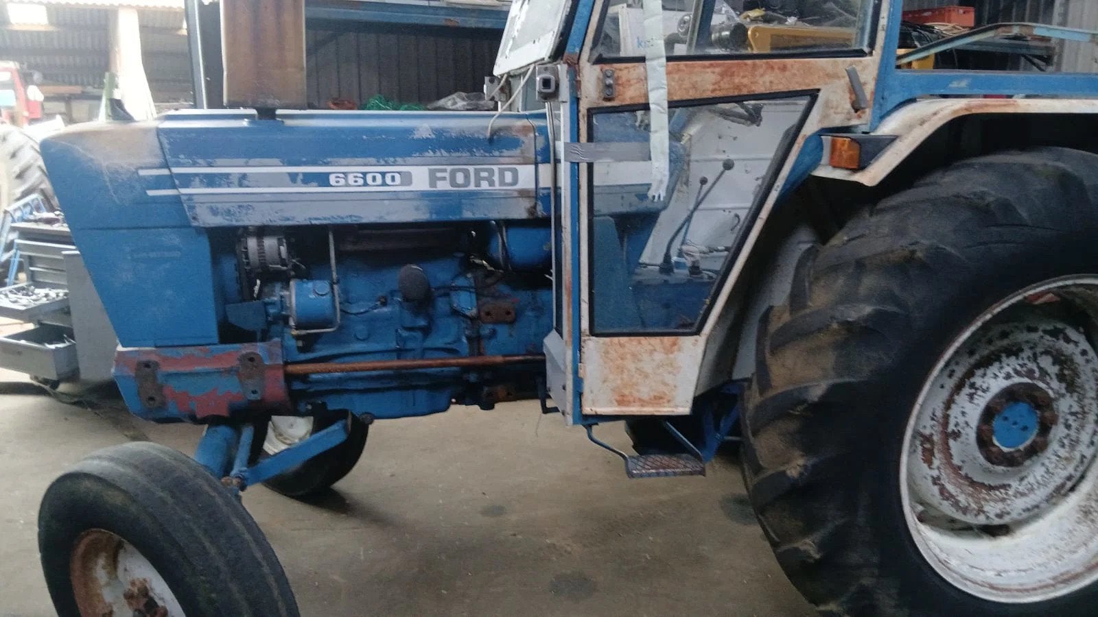 Ford 6600 (bj 1987), Zakelijke goederen, Agrarisch | Tractoren, Gebruikt, 80 tot 120 Pk, Ford, 5000 tot 7500