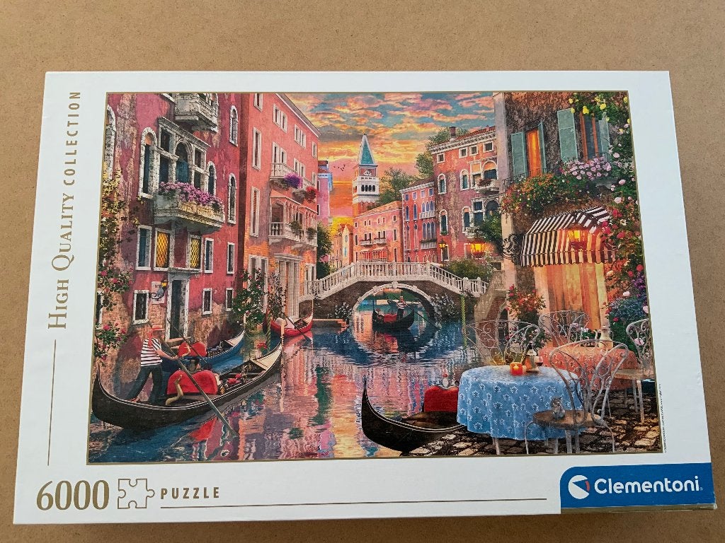 Clementoni legpuzzel 6000 stukjes, Hobby en Vrije tijd, Ophalen, Meer dan 1500 stukjes, Zo goed als nieuw, Legpuzzel