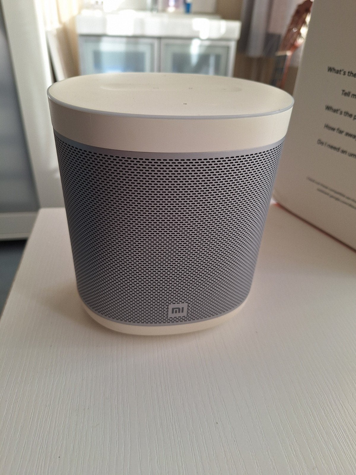 2 nieuwe Xiaomi Mi Smart Speakers met Google Assistant, Overige merken, Slimme speaker, Nieuw, Ophalen of Verzenden