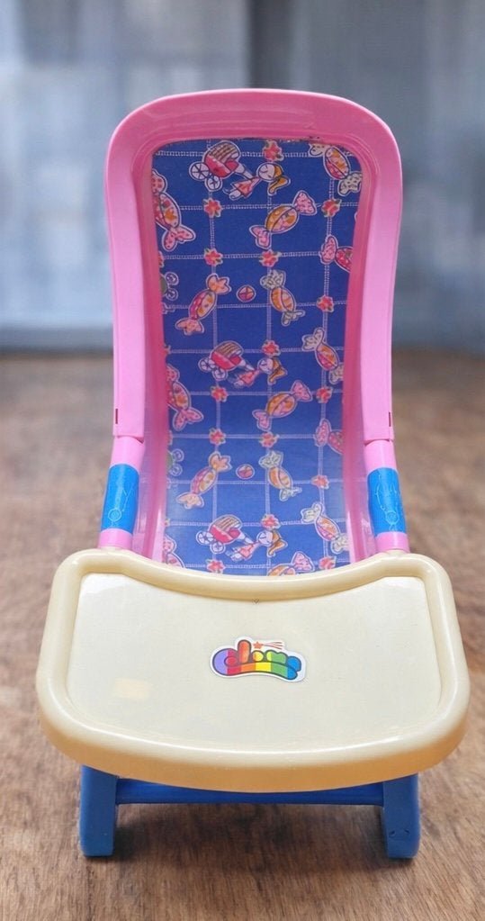 Kinderstoel voor poppen • Babyborn • Calinou, Verzenden, Zo goed als nieuw, Babypop
