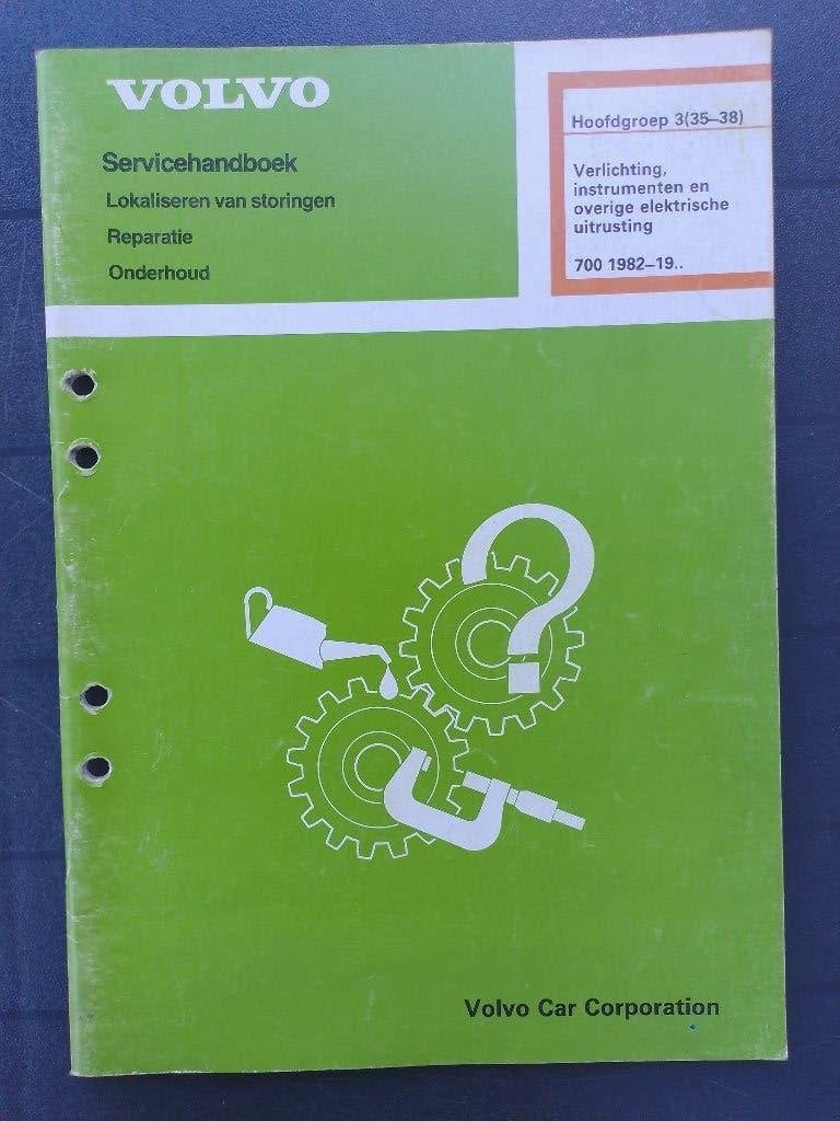 Volvo 700serie dealer werkplaatsboek Elektrische installatie, Boeken, Auto's | Boeken, Ophalen of Verzenden, Gelezen, Volvo