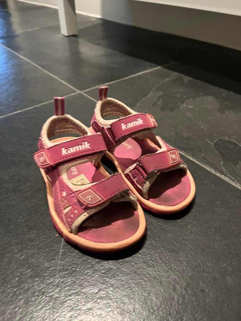 Kamik sandalen maat 25 voor meisje, Kinderen en Baby's, Babykleding | Schoentjes en Sokjes, Ophalen of Verzenden, Zo goed als nieuw
