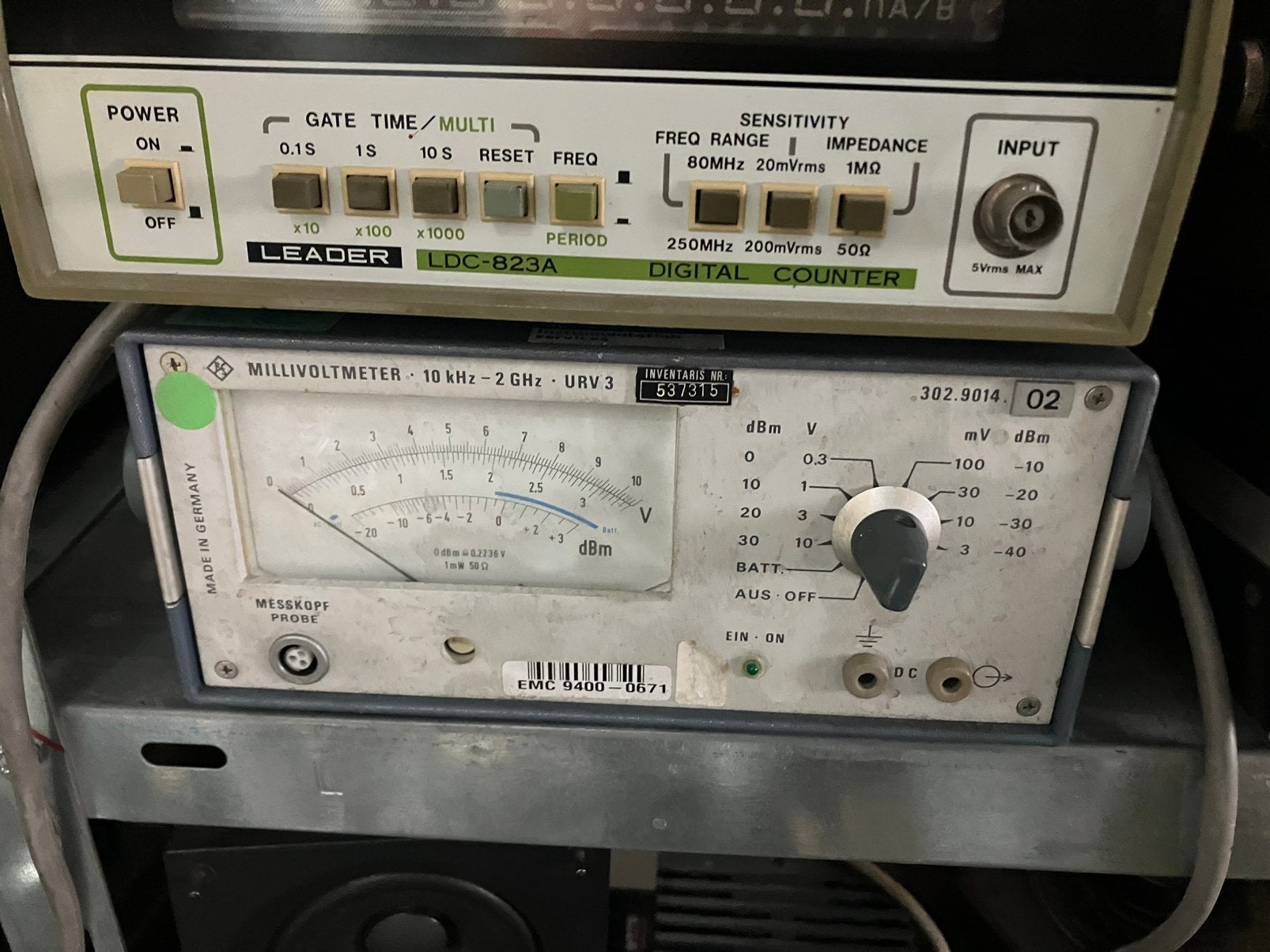 Rhode & schwartz mv meter 302.914.02, Gebruikt, Duitsland, Ophalen of Verzenden, Daar