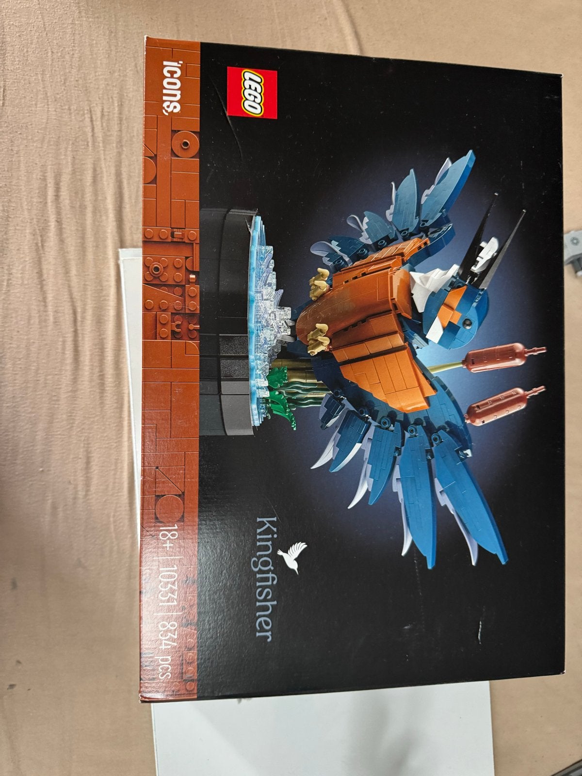 LEGO Icons IJsvogel (10331) - Zo goed als nieuw, Ophalen of Verzenden, Zo goed als nieuw