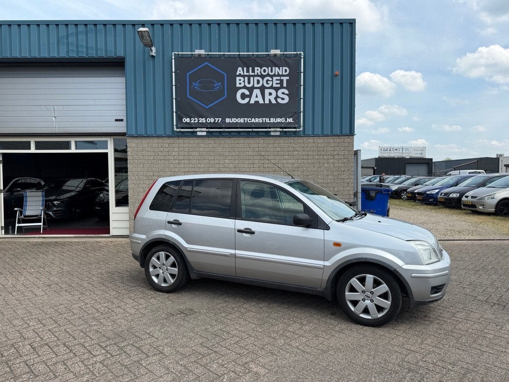 Ford Fusion 1.6-16V Futura, Auto's, Ford, Voorwielaandrijving, 1596 cc, Zwart, Origineel Nederlands