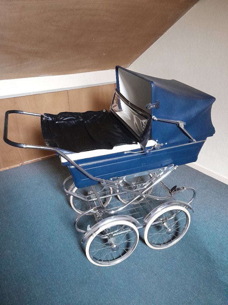 vintage combiwagen, kleur blauw , en buggy met zak foto 3, Ophalen, Gebruikt, Overige merken