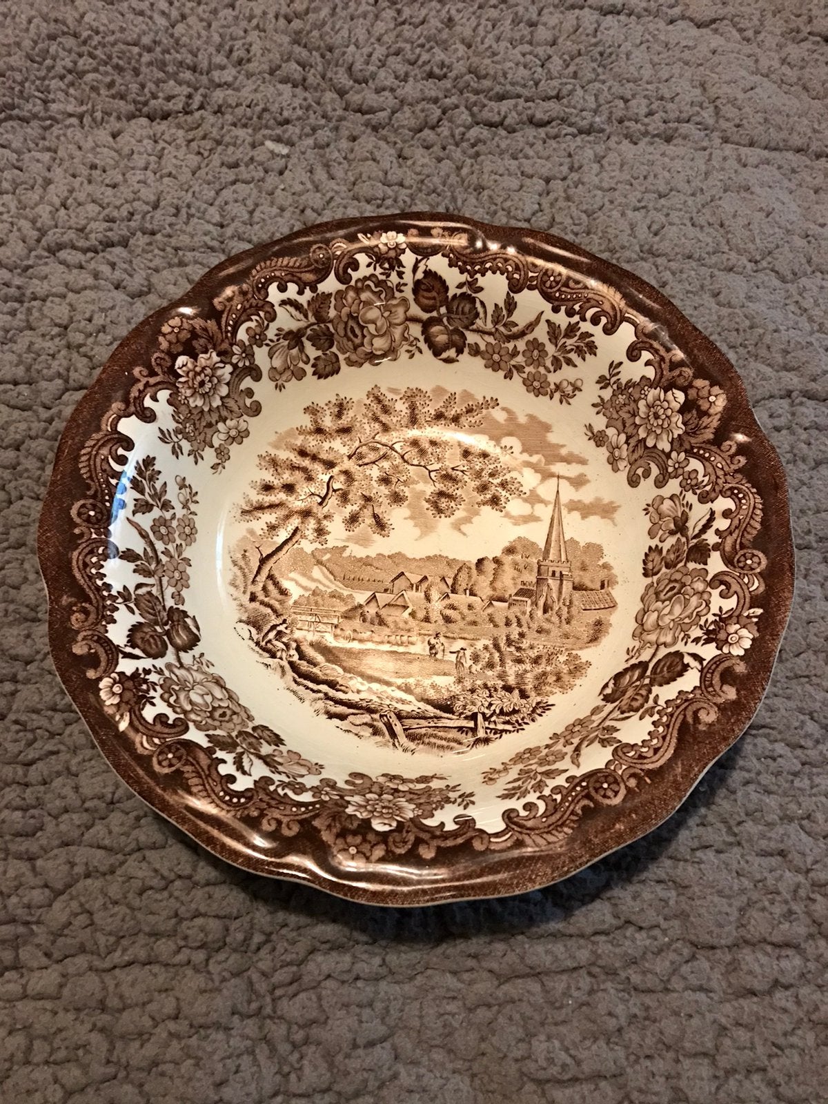 TEAB royal worchester servies los 1790 avon scènes palissy, Ophalen of Verzenden