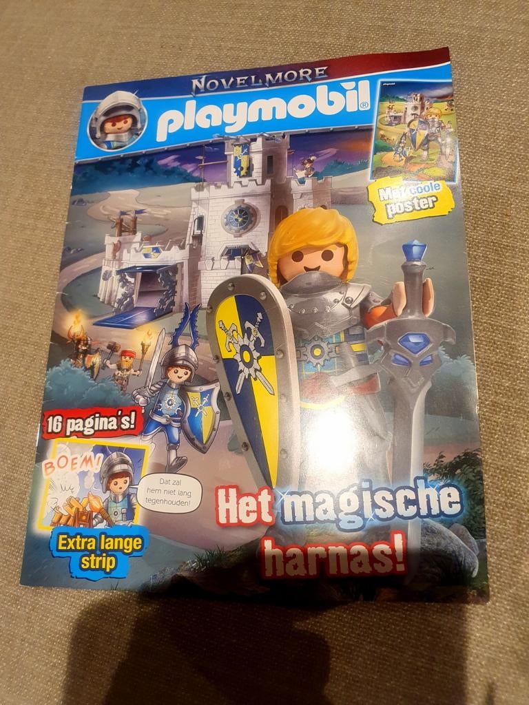 Nieuw Playmobil Doeboek/Stripboek/Puzzelboek - 27 Pagina's, Ophalen of Verzenden, Nieuw
