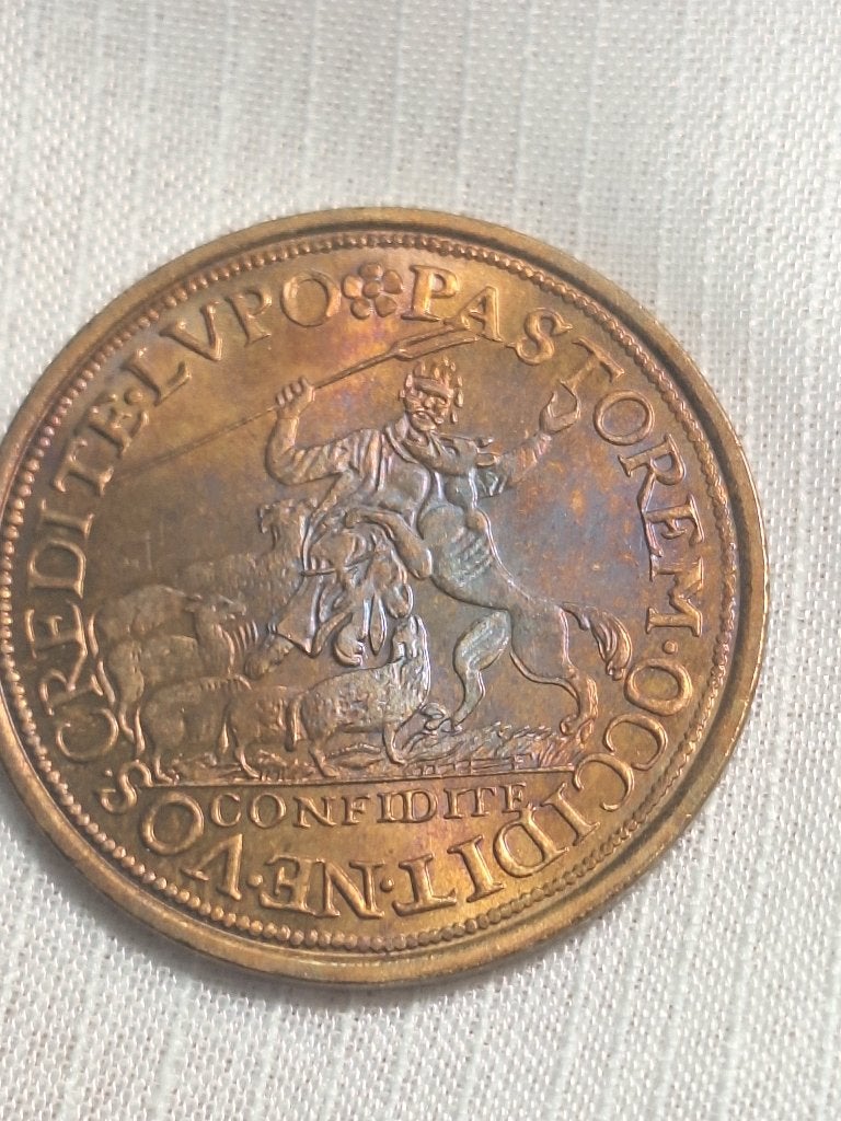 Penning 1984, 400 jaar moord op Willem van Oranje (#37), Ophalen of Verzenden, Overige materialen, Nederland