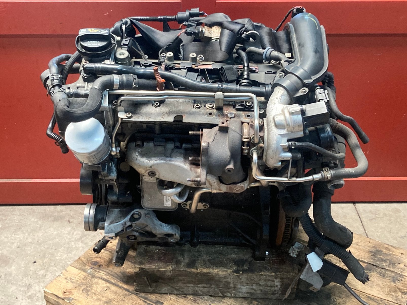 Motor Seat Leon 1.4 TSI M-code CAX / CAXC 92kW BJ 2008, Auto-onderdelen, Motor en Toebehoren, Ophalen, Gebruikt, Seat