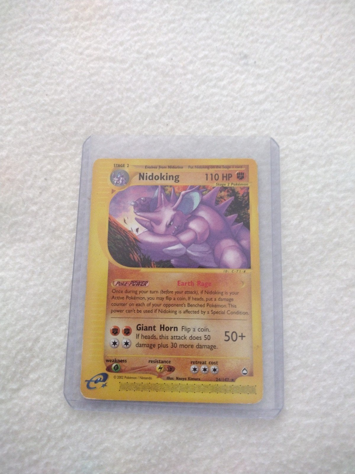 Een goede pokémon kaart, Ophalen of Verzenden, Zo goed als nieuw