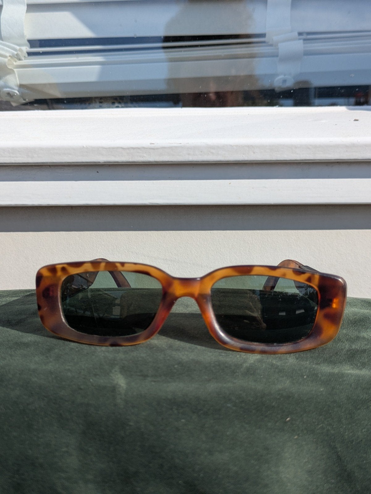 Vintage MYK zonnebril - bruin schildpadpatroon, Overige merken, Gebruikt, Zonnebril, Bruin