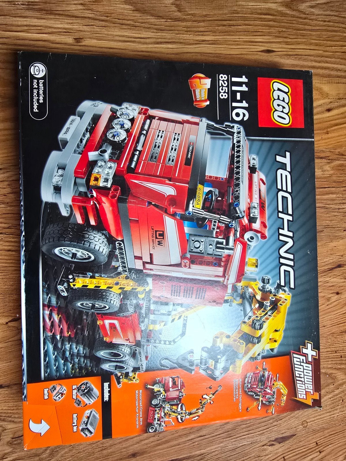 LEGO Technic 8258 Kraanwagen - Compleet met doos, Ophalen, Gebruikt, Overige merken