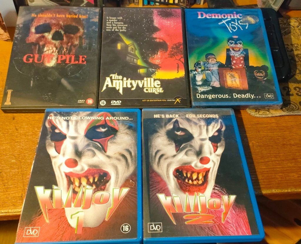 Horror DVD, Engels, Alle leeftijden, Nederlands, Overige genres