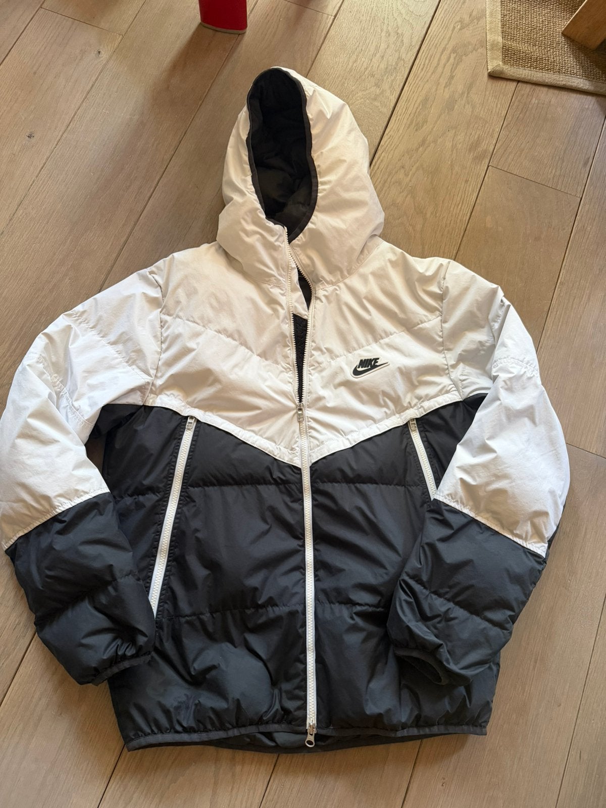 Nike Sportswear Windrunner Puffer donsjas maat m, Ophalen of Verzenden, Zo goed als nieuw, Maat 48/50 (M), Wit