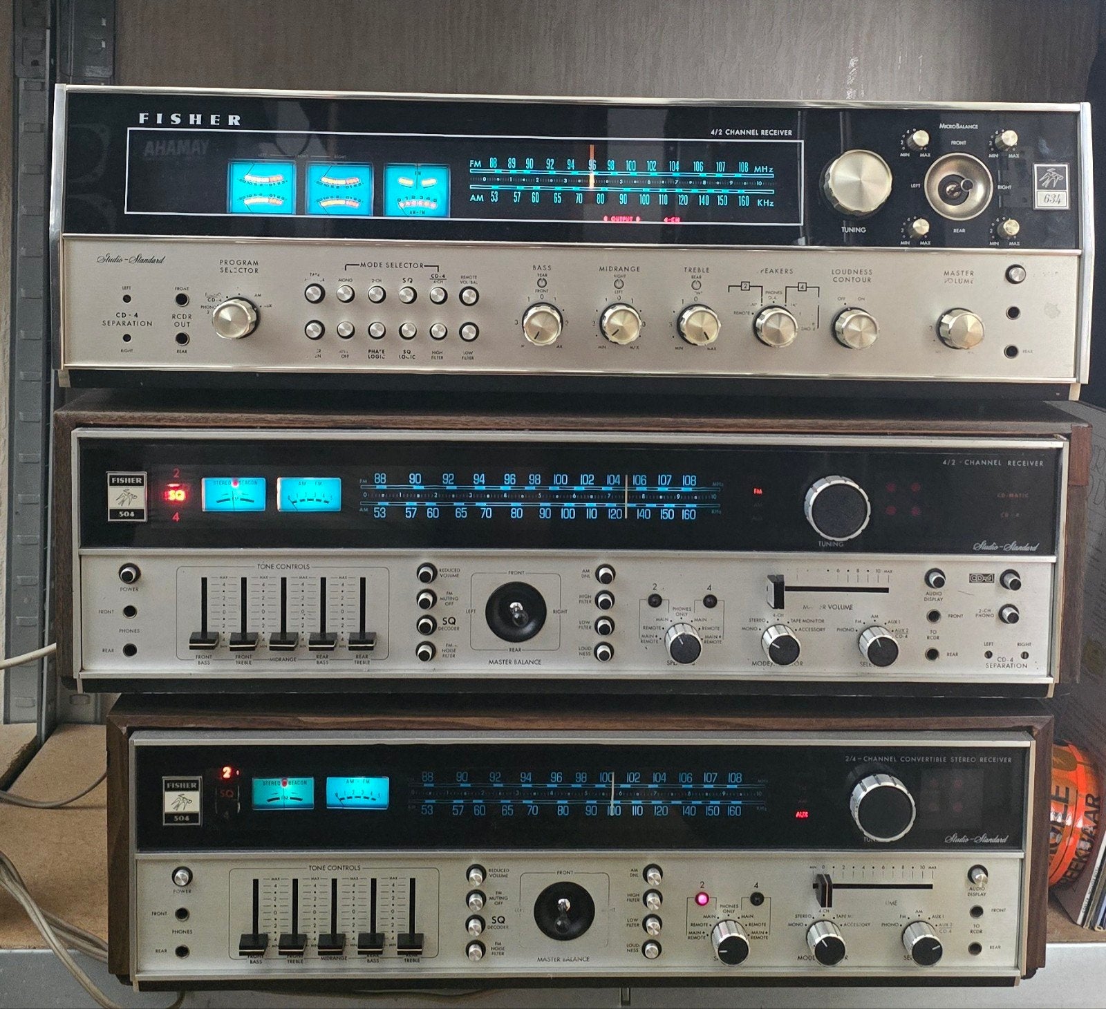Vintage Fisher Audio 🇺🇸 4-Channel Solid  SQ