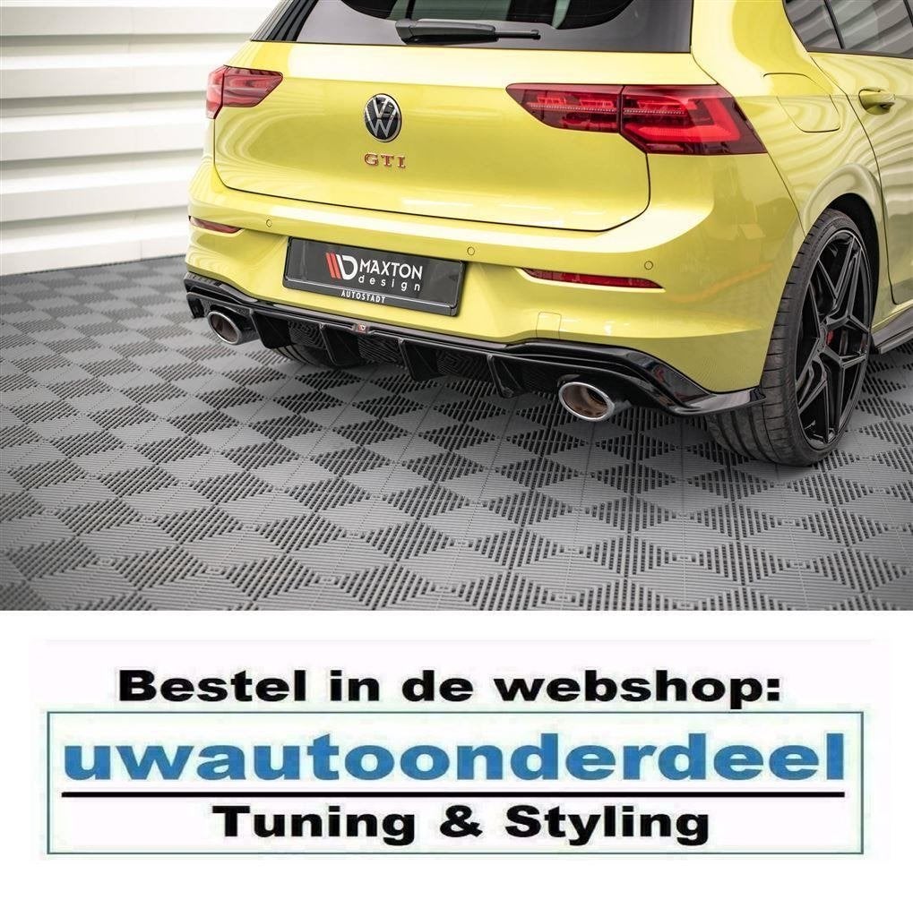 Maxton Design Diffuser Geschikt Voor Vw Golf 8 GTI Clubsport, Verzenden, Automotive Parts, A.parts@hotmail.nl, Trasmolenlaan 12 3447 GZ Woerden