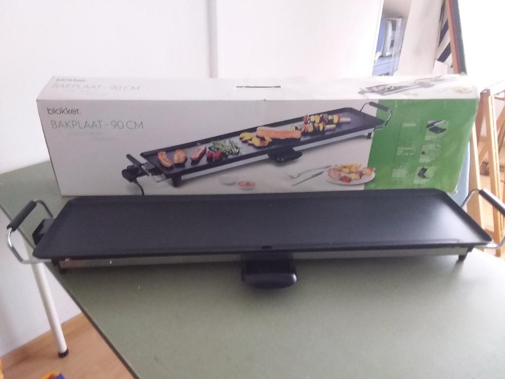gourmet - kookplaat, Witgoed en Apparatuur, Ophalen of Verzenden, Zo goed als nieuw, 4 t/m 7 personen