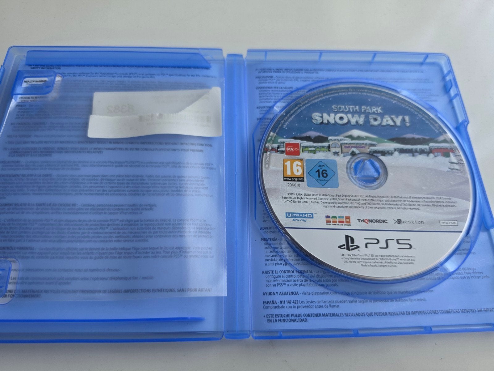 South Park: Snow Day! PS5 - Nieuwstaat Lees Beschrijving, Avontuur en Actie, Online, Emil-Fischer-Straße 16, 97074 Würzburg, Duitsland