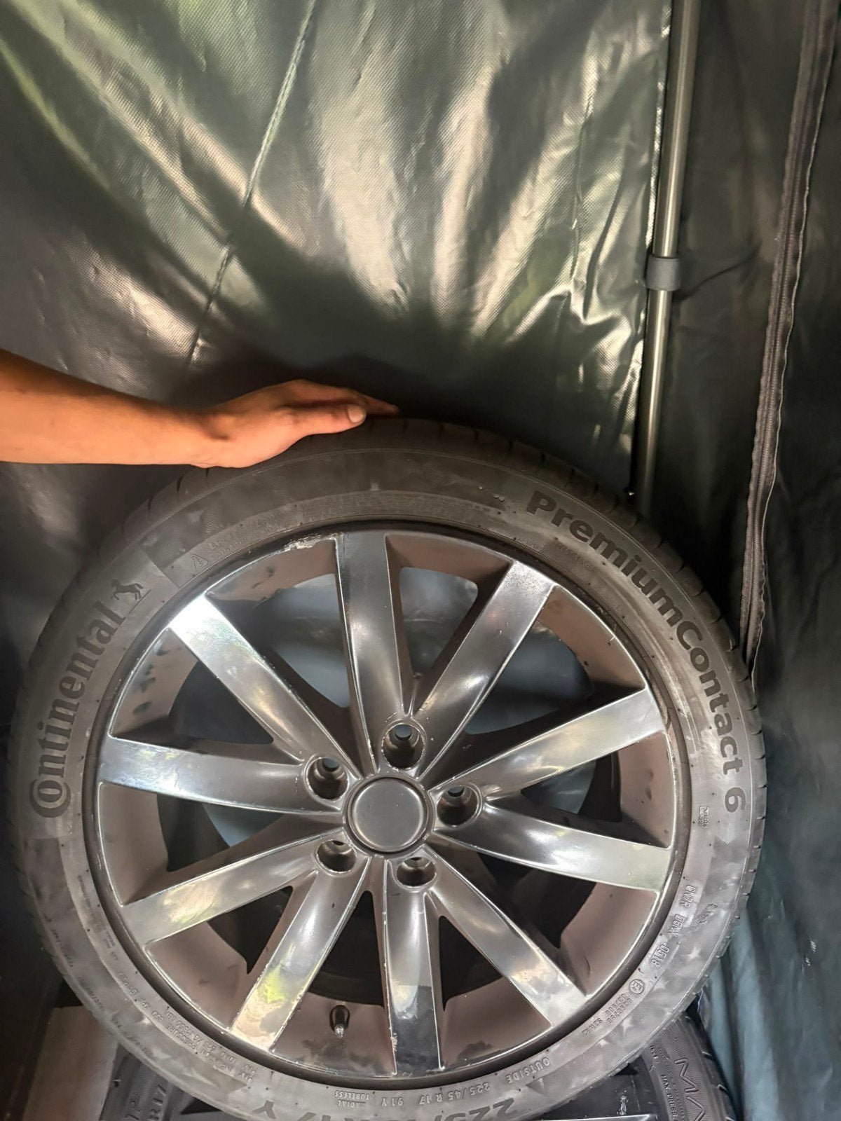 2 Sportvelgen met banden voor Volkswagen Golf 6 GTI, Ophalen